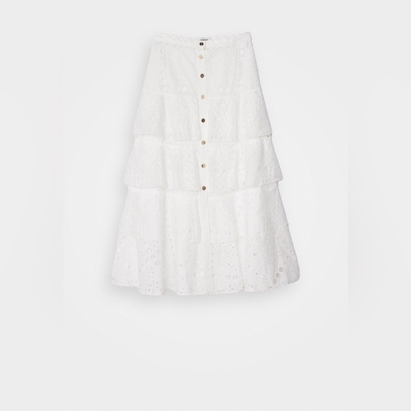 Sahara Ruffled Midi Skirt - Picture 5 of 8